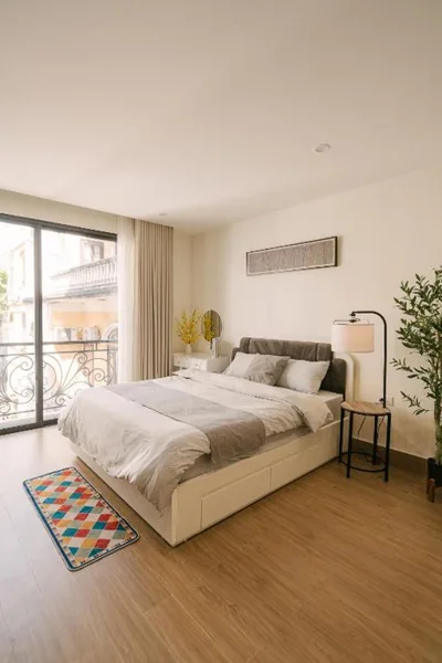 Studio with Balcony — Beige Home